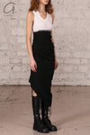 marc le bihan black and white dyed sundress 2862 E23 black/white